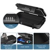 Upgrade Portable Safe, Security Box with Number Code, Waterproof Anti-Theft