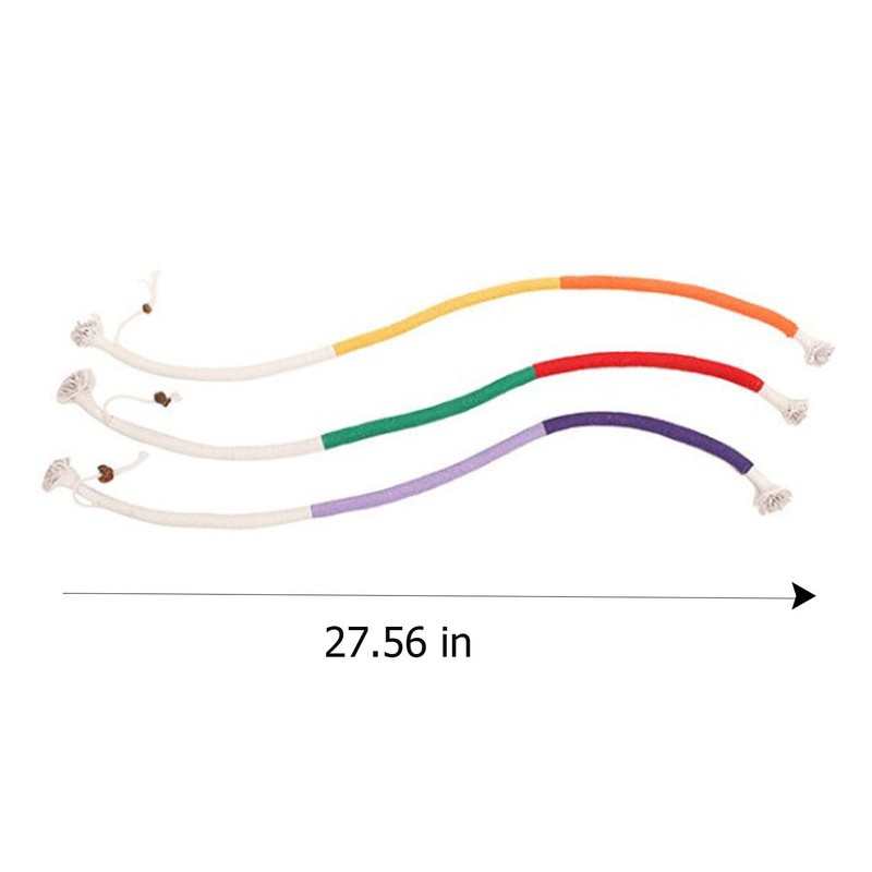 MANGOKKA 3 Pack Cat Toys Chew Ropes, Cotton Rope Cat