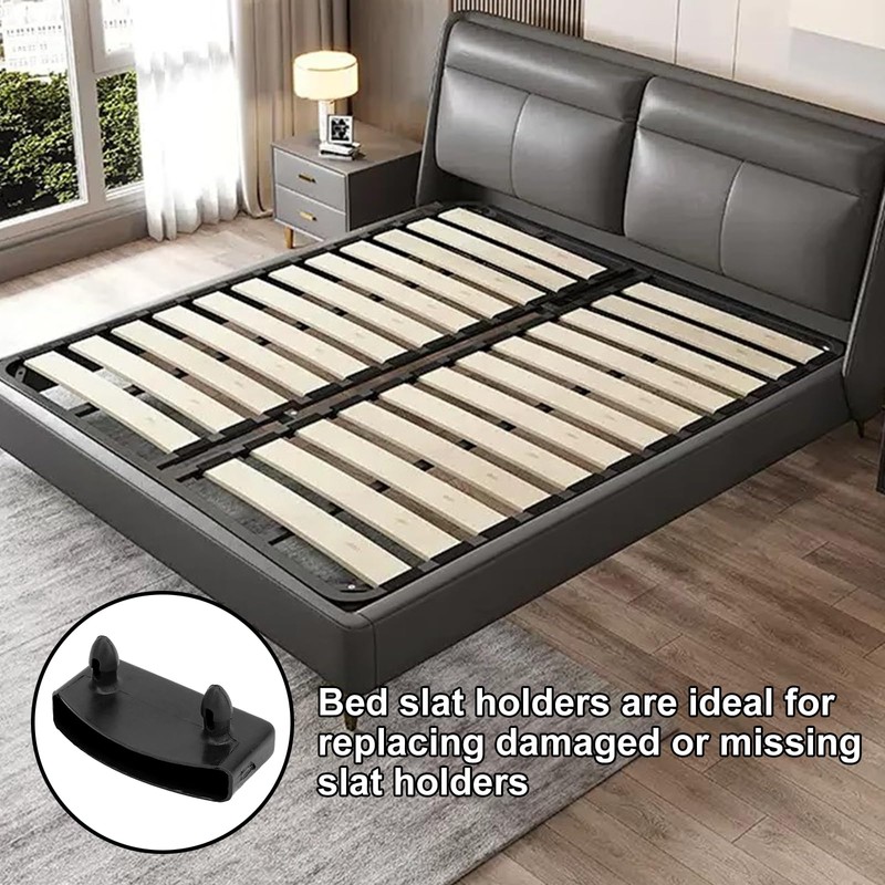 LICQIC 4 Pcs Bed Slat Caps, Bed Slats Holders, bed
