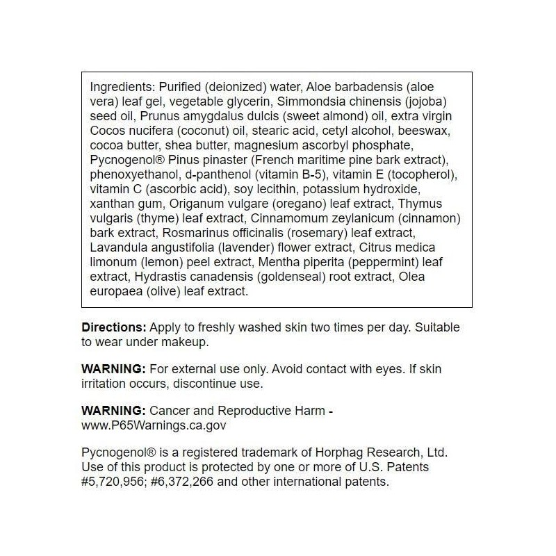 Swanson Pycnogenol Wrinkle Cream 2 fl Ounce (59 ml) Cream