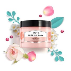 I LOVE Body Butter English Rose, 300ml