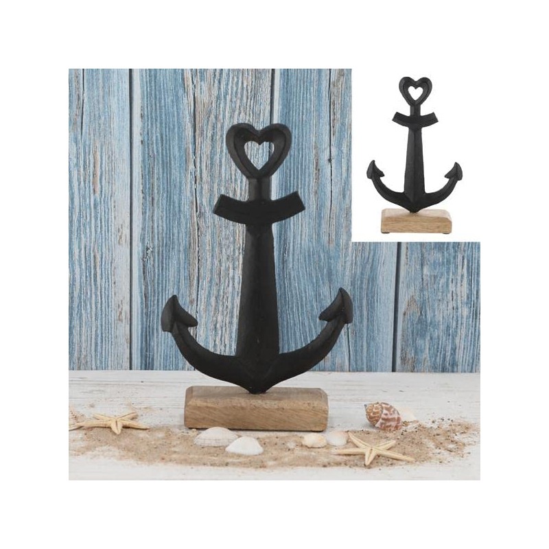 Brandsseller Decorative Anchor Stand Approx. 11 x 18 x 5