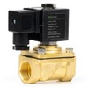 U.S. Solid 3/4 Inch Solenoid Valve - Brass DC 12