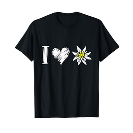 I love edelweiss, the flower from the Alps for hiking T-Shirt