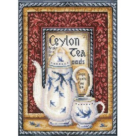 Adriana Cross Stitch Kit Tea Collection. Orange Pekoe ANK-40