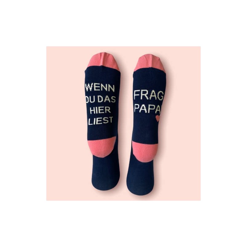 Geschenk Auszeitsocken ‚ÄûMama braucht mal Pause!‚Äú (39-42)