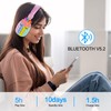 WESADN Bluetooth Headphones Wireless for Girls Women Men Fidget Bubbles