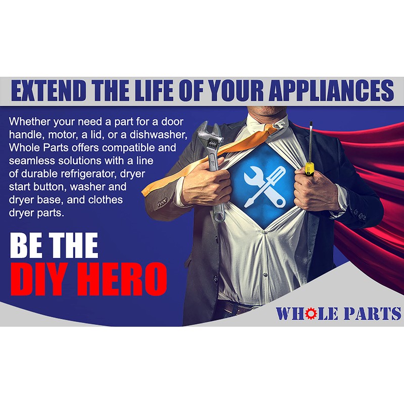 Whole Parts Burner Cap (Black) Part # PA080015, Replacement and