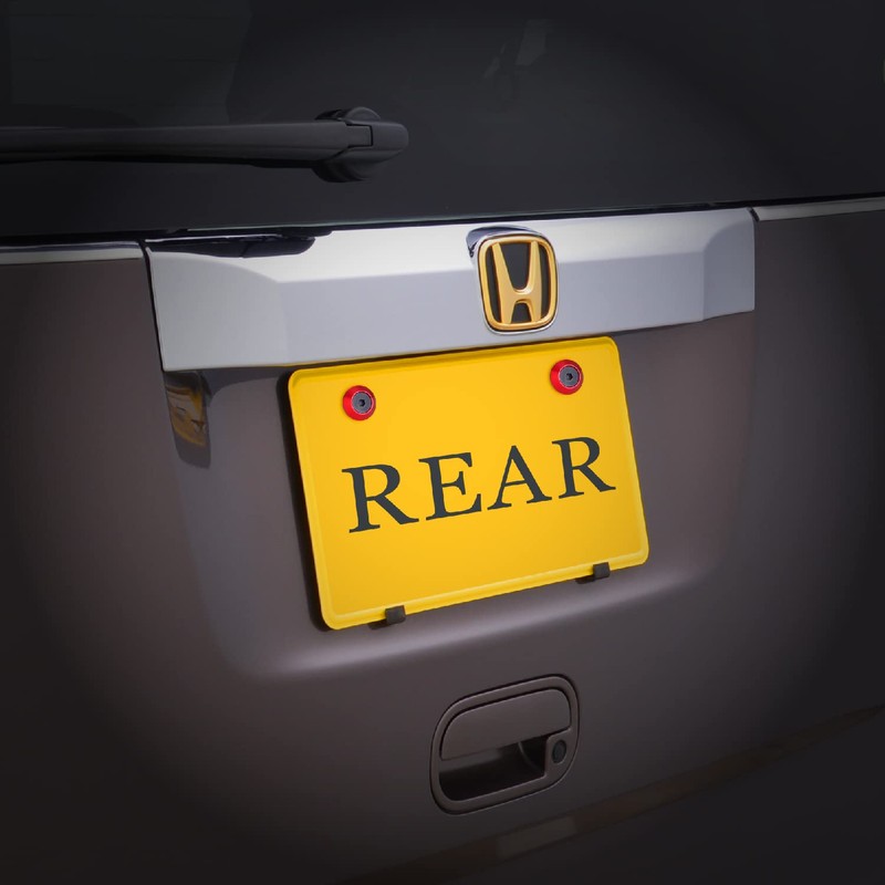 セイワ(SEIWA) 車外用品 ナンバーボルト アクセサリーボルトワッシャー メタルレッド K388