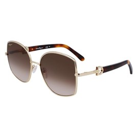 Sunglasses FERRAGAMO SF 304 S 745 Gold/Brown Gradient