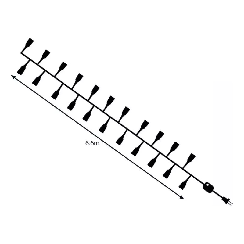 Naymon 3pz Serie Foco Luces Navideñas Decorativa Multicolor