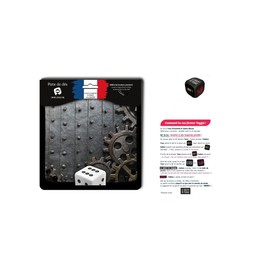 Set consists of: dice board and mini games like you Vas Closure Taggle (Rusty Gear)