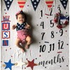 Qin.Orianna 4th of July Toddler Baby Girl American Flag Tassel