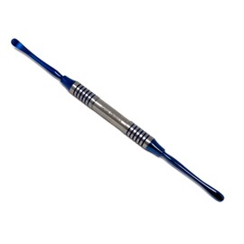 Dental FREER Nasal Sinus Lift Periosteal Elevator Hollow Handle Elevator Sharp/Blunt Ends, Stainless Steel Blue Titanium Coated Double Ended Surgical Dental Instruments