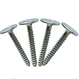 50 PSC Carbon Steel Flat Head Tapping Screw, is Not Easy to Rust, Screw 1/2 Inches Long