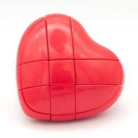 YJ Love Cube Heart Shape 3D Puzzle