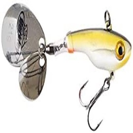 Berkley Pulse Spintail, Jig Lure with Spinner Blade & Berkley Fusion Treble Hook - Long Casting Hard Bait for Perch, Trout, Pike, Unisex, Sambal Ayu, 21g | 75mm