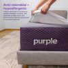 Purple Waterproof Mattress Protector, Twin