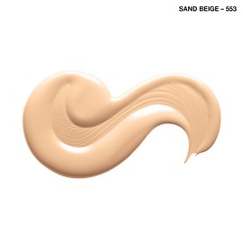 COVERGIRL Clean Matte Liquid Foundation, Sand Beige 553, Pack of 1