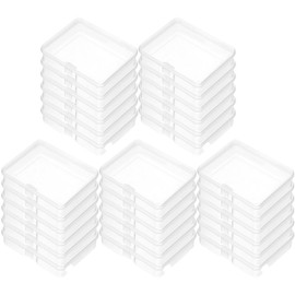 COHEALI 30 Pcs Containers for Beads Clear Plastic Container Clear Container Bead Container Plastic Storage Case Plastic Containers Clear Storage Container Small Plastic Box Mini Pp