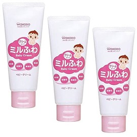 Wakodo Mill Fluffy Baby Cream x Set of 3