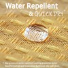Extra Long Waffle Weave Shower Curtain Heavy Duty Bathroom Water