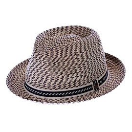 Peter Grimm Unisex Adult Gransee Packable Sun Beach Fedora Hat, Tan, XX-Large