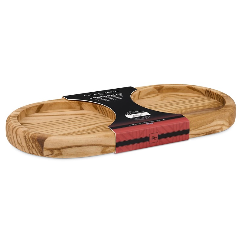 Cole & Mason Portobello Olive Wood Salt and Pepper Mill