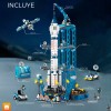 Maíz Cohete Armable 3d Bloques Construcción Rompezabezas