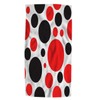 Pehede Red and Black Polka Dot Hand Towel for Bathroom