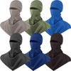 Syhood 6 Pasamontañas de Verano Cubiertas Transpirables de Cuello Protección