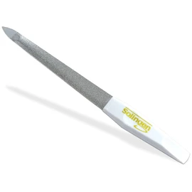 Nail File Hollow File from Solingen Manicure Sapphire Nail File Made in Germany Fine/Coarse Pedicure File in Various Lengths Nail Care for Hands and Feet (15 cm, Nail File/Hollow File White)