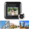 Door Peephole Camera, 145° Wide-Angle Security Door Camera, Smart Entry