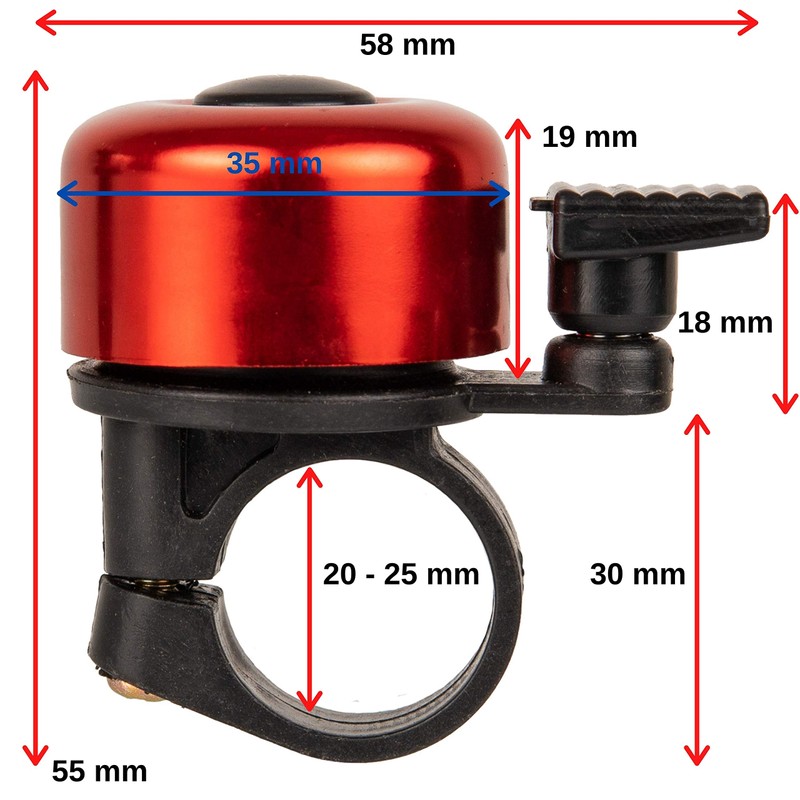 Your Day Mate Bicycle Bell, Selection, Loud and Clear, for