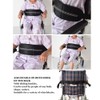 Wheelchair Belt Adjustable Reflective Wheelchair Fixing Belt Harness Strap for