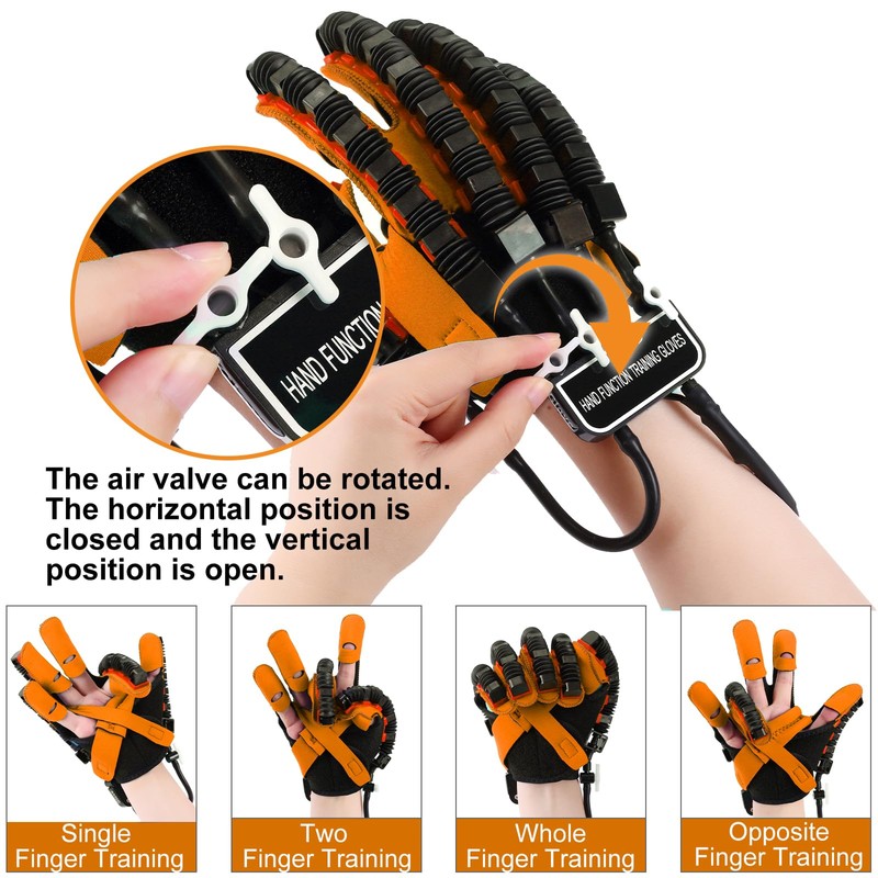 Rehabilitation Robot Glove for Stroke Recovery - Robotic Hand Therapy