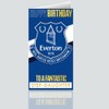 everton fc, generic, football card
