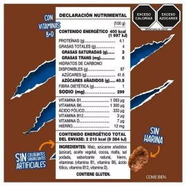 Kellogg's CEREAL MEXICANO ZUCARITAS SABOR CHOCOLATE - CHOCOLATE FROSTED FLAKES