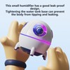 Space Capsule Humidifier Quiet Cool Mist Humidifier 220ML USB Desktop