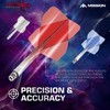 Mission Darts Force 90 | Integrated Precision Molded Dart Flights