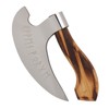 Aramox Pizza Cutter Axe, Pizza Cutting Axe Stainless Steel Handmade