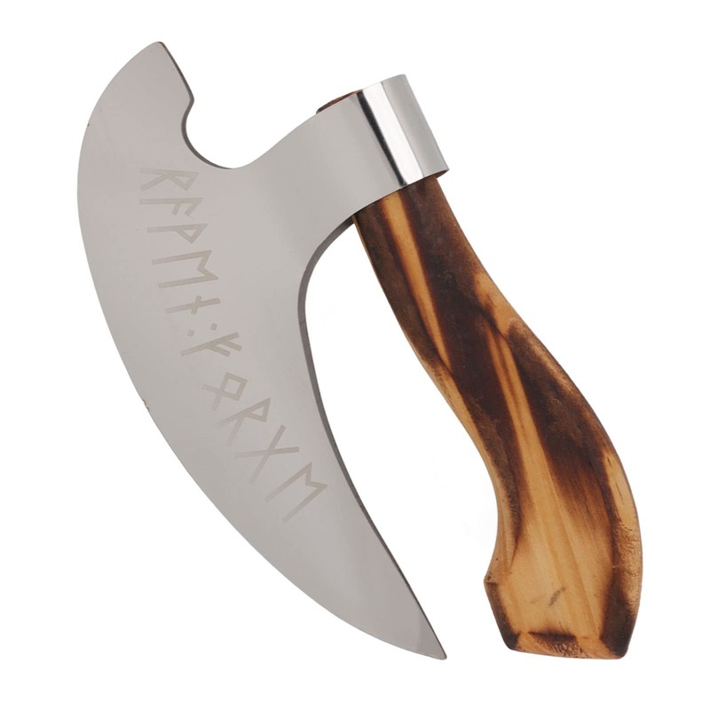 Aramox Pizza Cutter Axe, Pizza Cutting Axe Stainless Steel Handmade