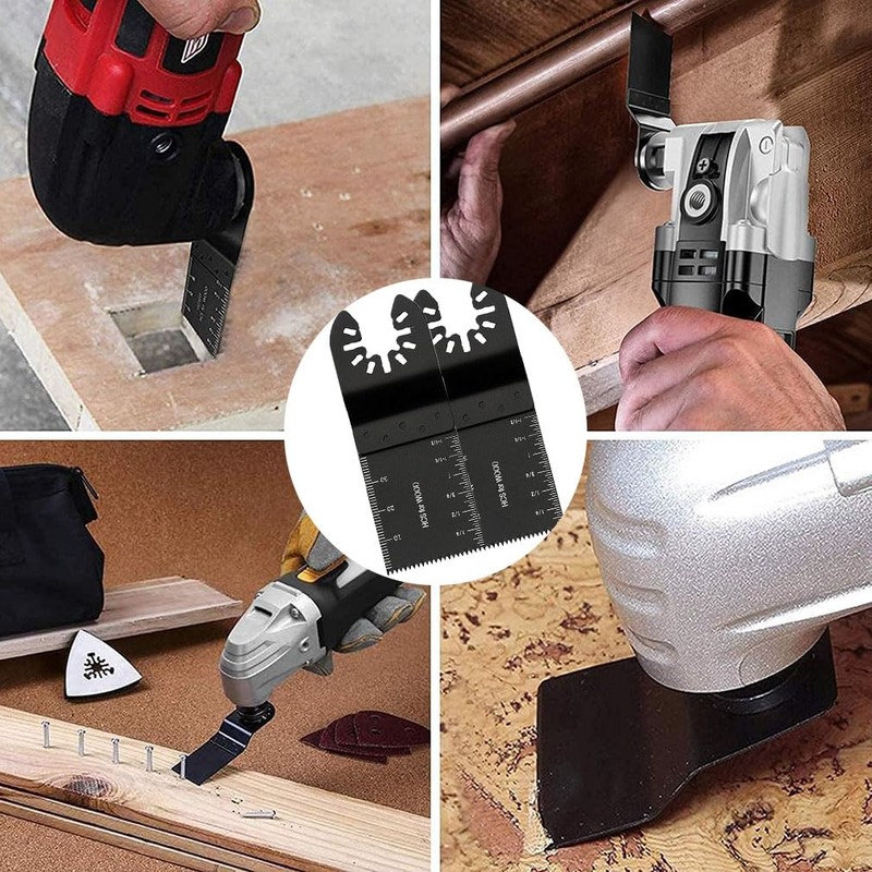 10Pcs Oscillating Tool Blades Professional Universal Oscillating Saw Blades Wood