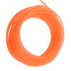 Orange Smooth PU Polyurethane Round Belt for Drive Transmission(5mm*10m)