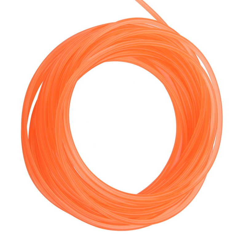 Orange Smooth PU Polyurethane Round Belt for Drive Transmission(5mm*10m)
