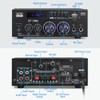 Facmogu BT-398A Stereo Digital Audio Amplifier, Max 450Wx2 HiFi Sound