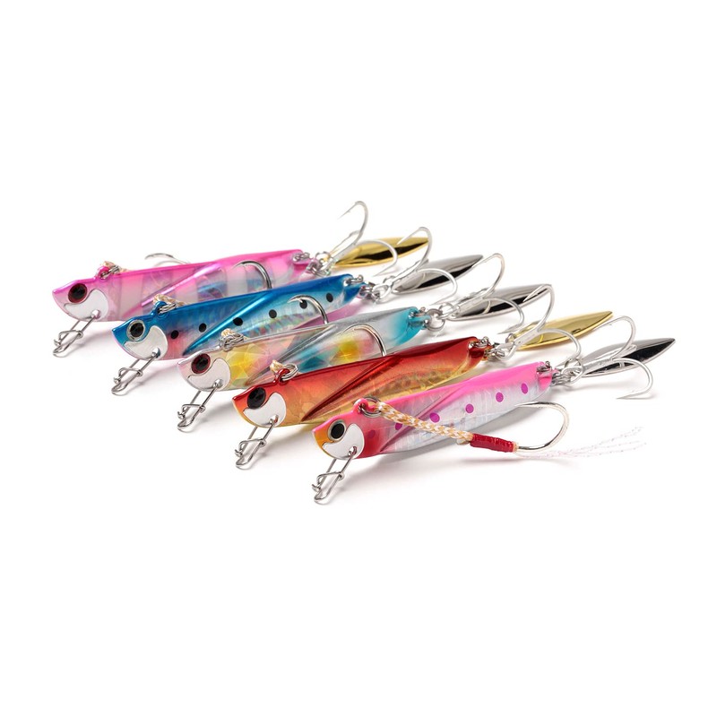 Jackson SGR Gold Rainbow Metal Jig Overflying Daniel Blade 3.3