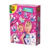 SES Creative 14724 Unicorn Tattoos and Glitter Creative Craft Set