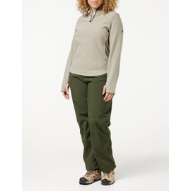 Spyder Women's Aspire Fleece Jacket, Cashmere White Melange, Large