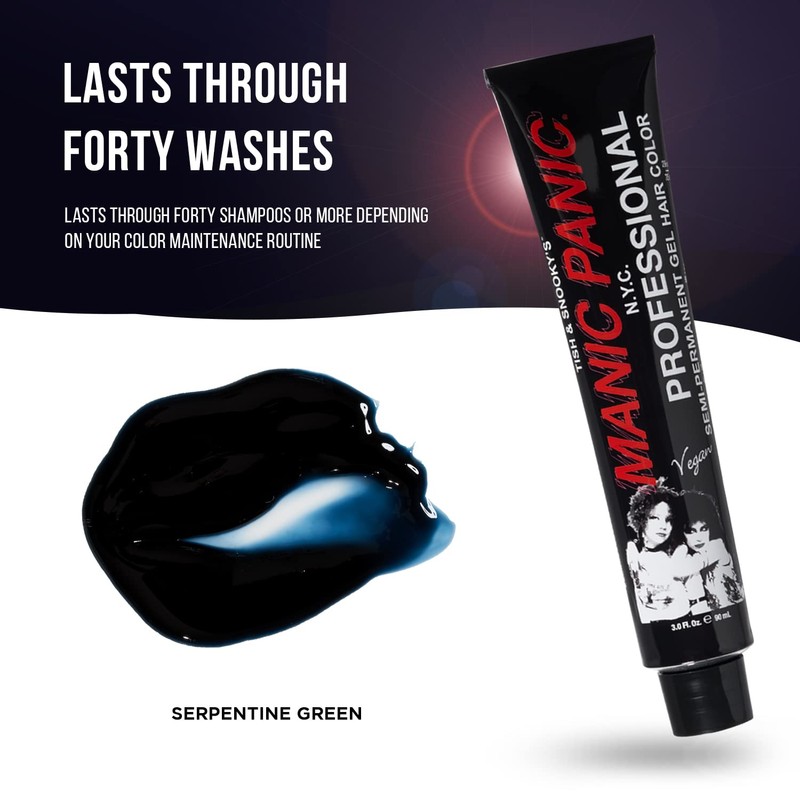 Manic Panic Professional Color Serpentine Green - Medium True Green